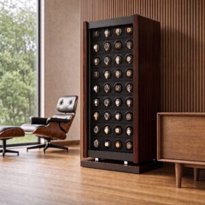 Orbita Avanti 36 Macassar watch winder lifestyle view
