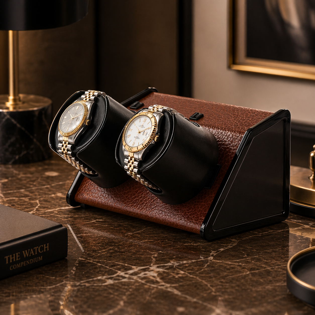 Orbita WatchwindersShop Sparta Open Leatherette - Orbita Watch Winders